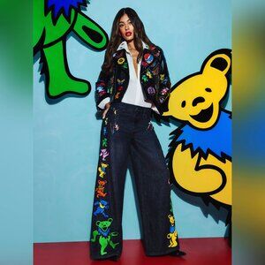 A+O X GRATEFUL DEAD CODY VEGAN MOTO JACKET